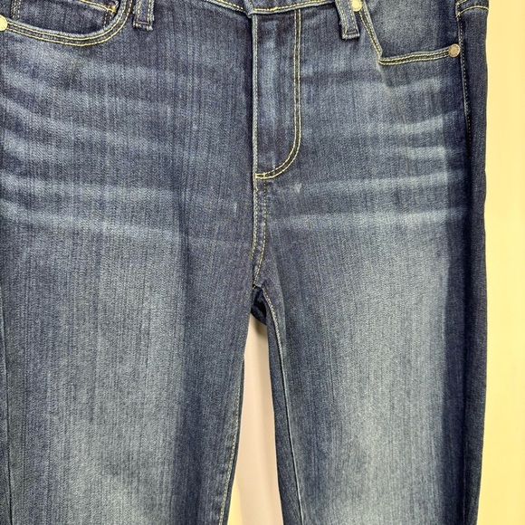 Paige Verdugo Ankle Skinny Jeans Nottingham Size 27 Dark Wash - Picture 8 of 14